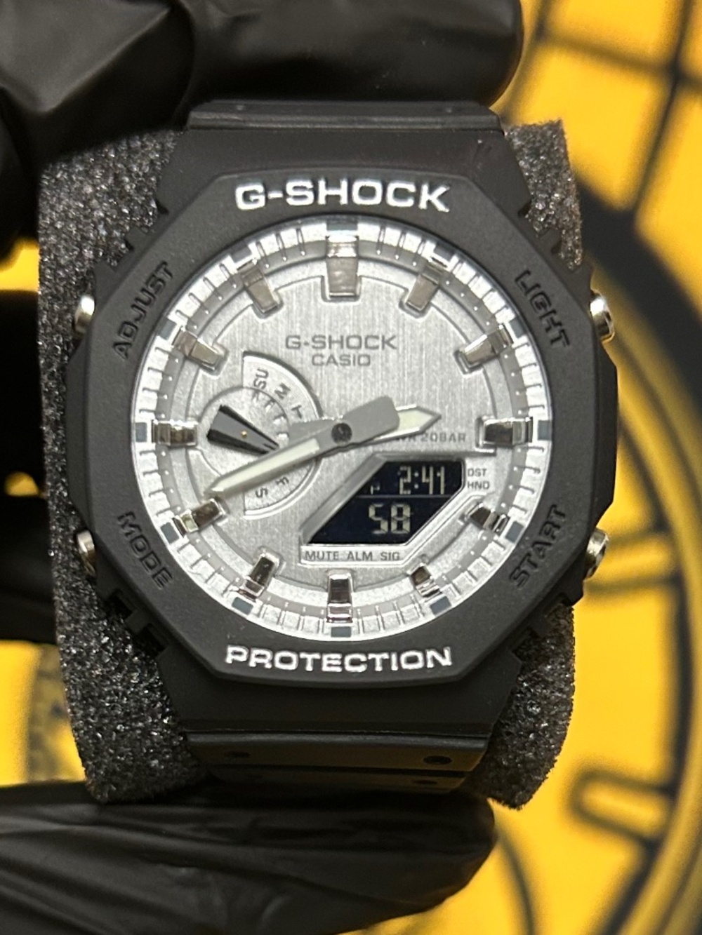 🖤🩶 CASIO G-SHOCK – BLACK / SILVER – CUSTOM BUILD 🩶🖤